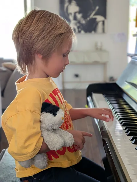 Student music lesson, photo 15