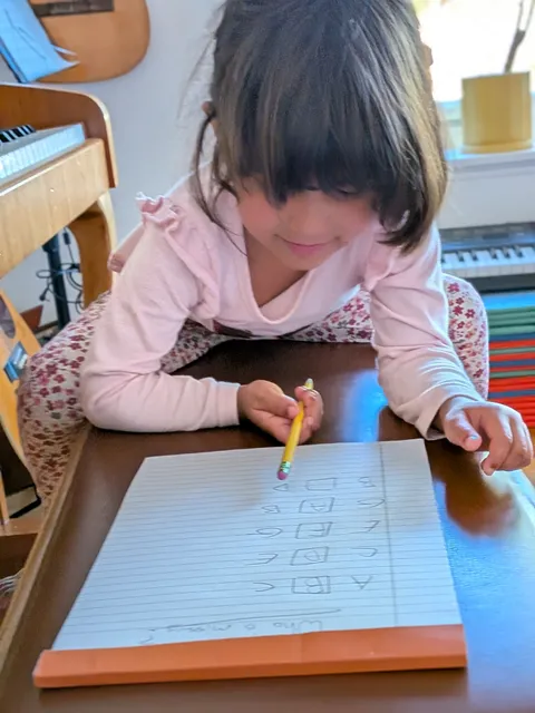 Student music lesson, photo 17
